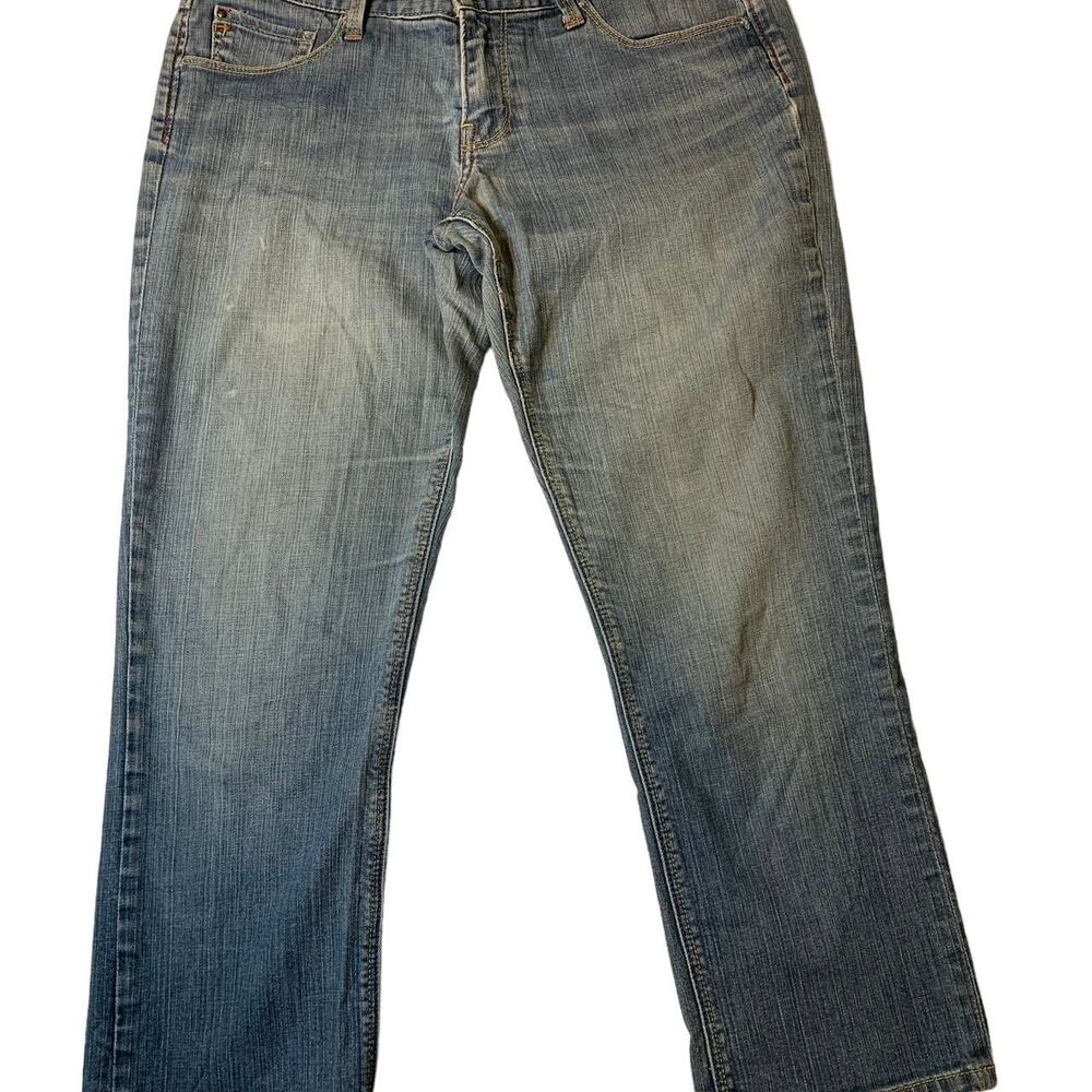 VNT The Denim Lab SIZE 8 Women's Blue Jeans Low Rise Light Wash
